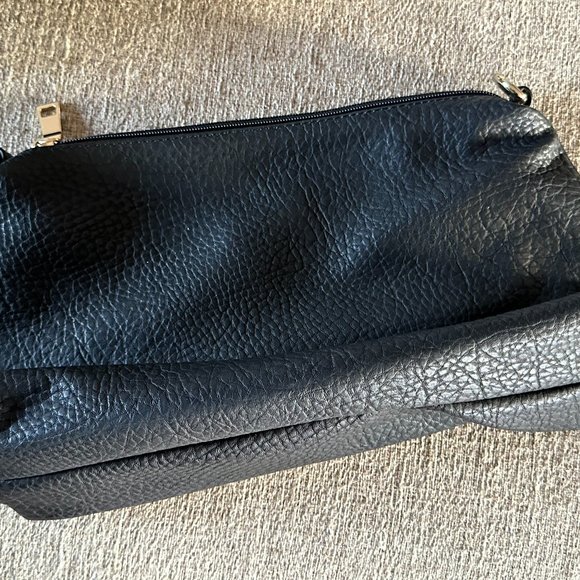 Leather/Flux Handbag with small Pouch Bag - New w/Tags - Picture 4 of 5